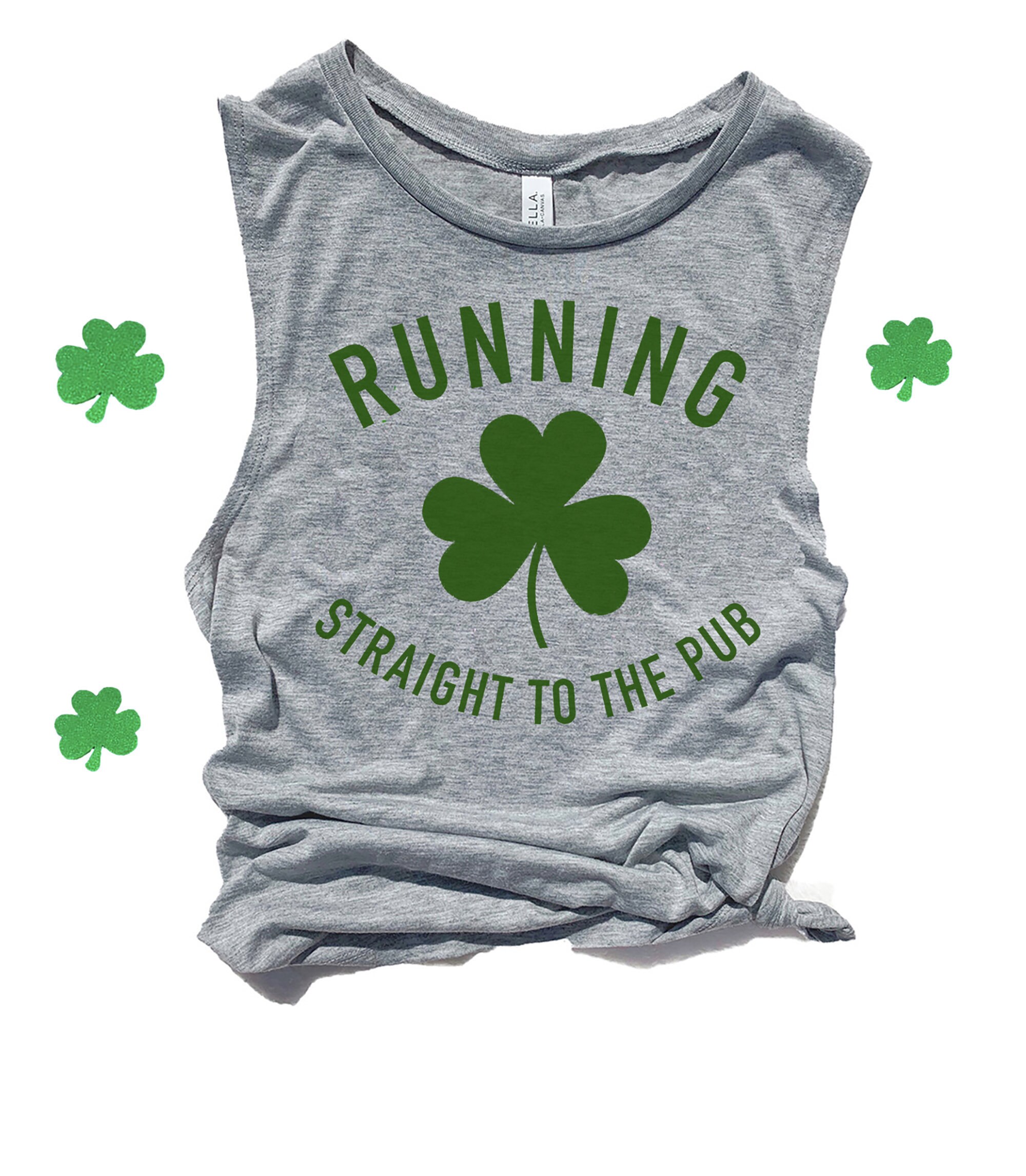 St Patrick's Running Tank, Shamrock Running Tanks, Cute St Patrick's Day Shirts, Matching St Patrick's Tanks, St Patrick's Running Shirt