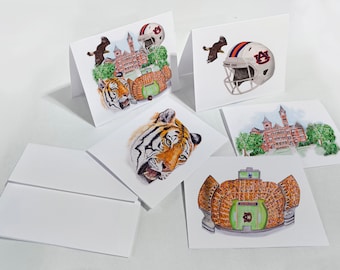 Auburn University Notecard Gift Set