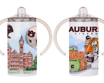 Vaso para sorber de la Universidad de Auburn