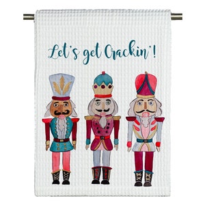 Christmas Nutcracker Microfiber Tea Towel