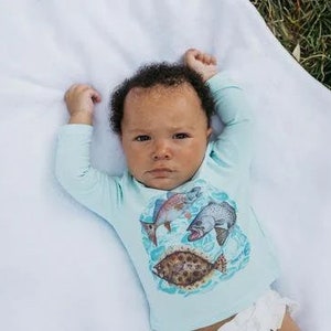 UV-babyshirt blanco - sublimatie