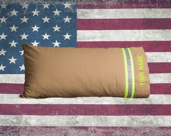 Firefighter Personalized TAN Station Pillow Case