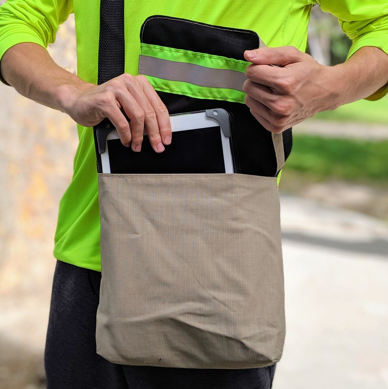 Firefighter Personalized Reversible BLACK Messenger Bag Etsy