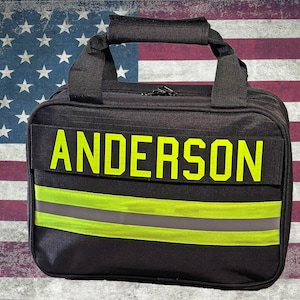 Firefighter Overnight Toiletry Bag Personalized with Your Name