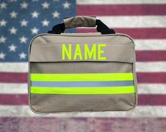 Firefighter Personalized Overnight Toiletry Bag
