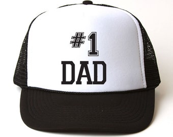 Number 1 Dad Trucker Hat
