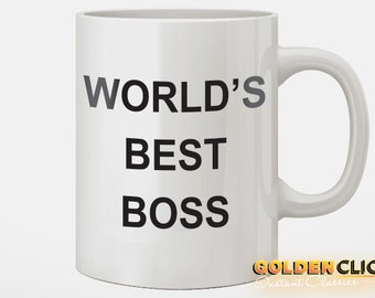World's Best Boss Coffee Mug