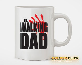 The Walking Dad Gift For Father Coffee Mug