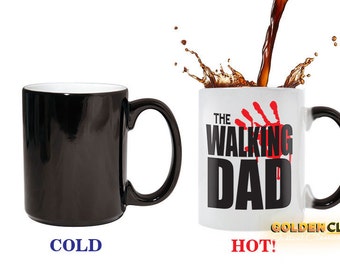 The Walking Dad Color Change Coffee Mug Father's Day