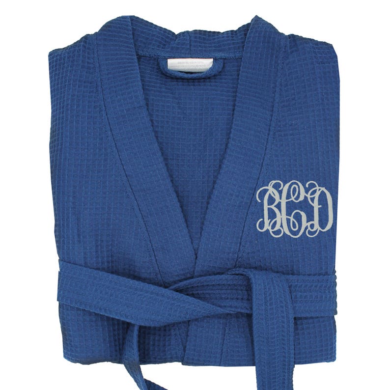Cotton Robes for Bridesmaids Wedding Bathrobe Personalized Etsy