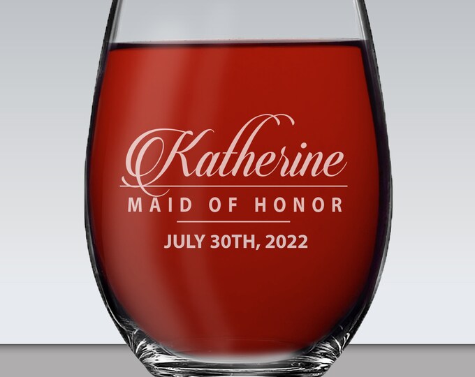 Personalized Wine Glasses Etched Wine Glasses Custom Wine Etsy