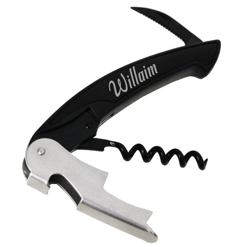 Waiters Corkscrew Personalized Corkscrew Engraved Wine Etsy
