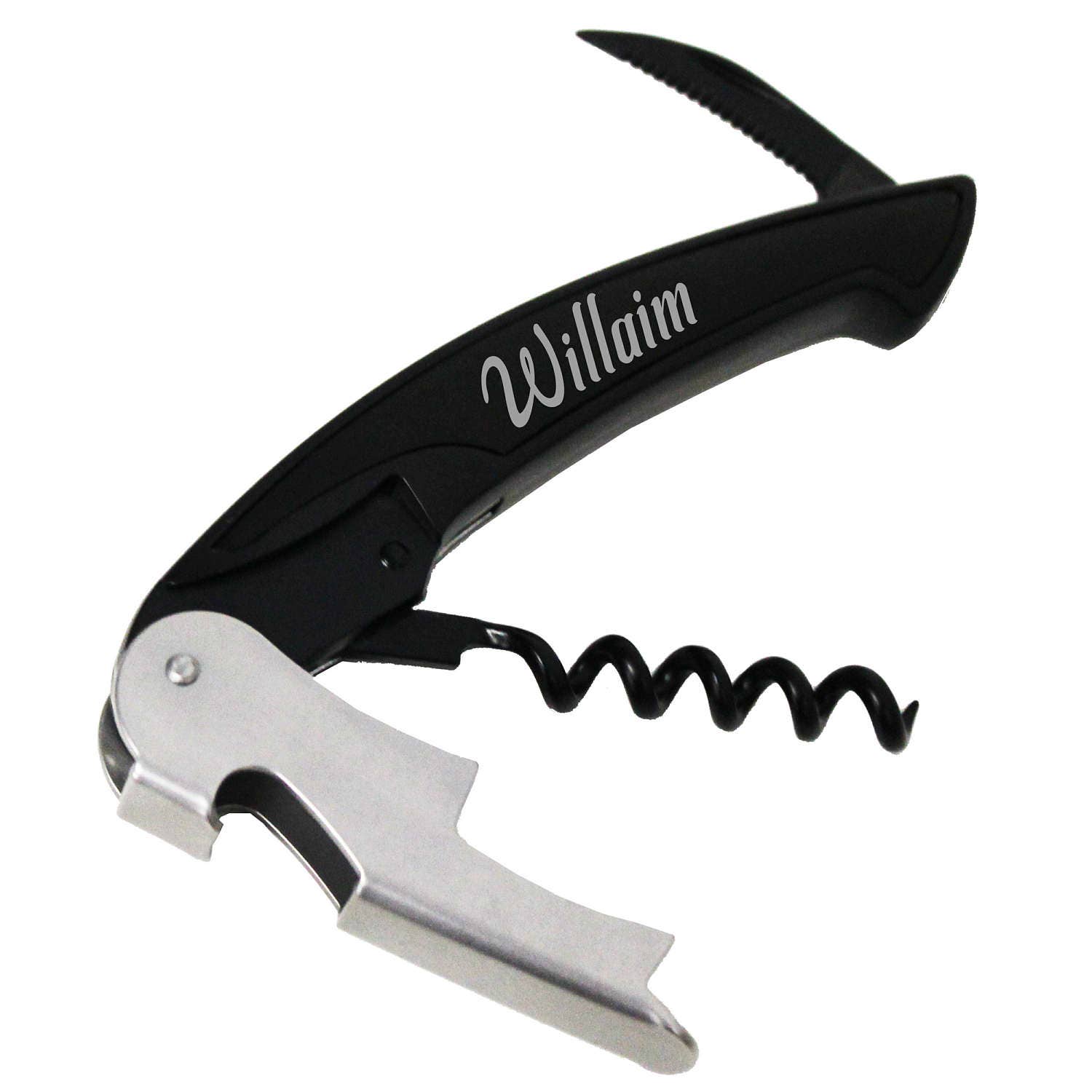 Waiters Corkscrew Personalized Corkscrew Engraved Wine Etsy
