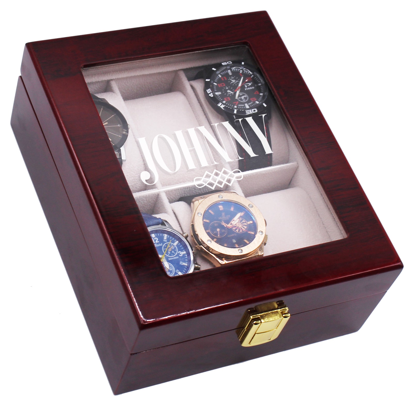 Watch Box for Men Watch Case for Men Watch Case Etsy