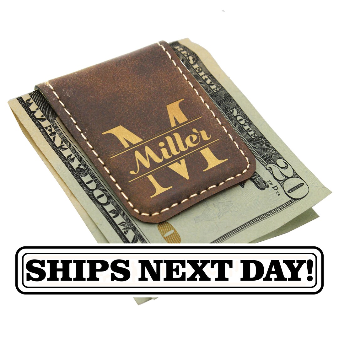 Money Clip Money Clips for Men Engraved Money Clip Magnetic Money Clip Christmas Gift Father of ...
