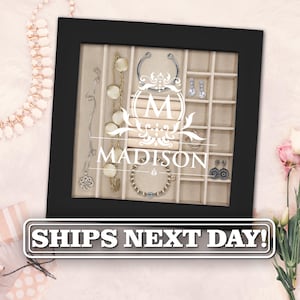 Wife Birthday Gift Personalized - Jewelry Box for Moms - Wife Birthday Gifts from Husband - Pink Jewelry Box for Mom Birthday Gift