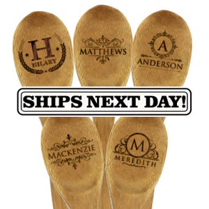 Custom Wood Spoon - Custom Bamboo Spoon - Engraved Spoon - Personalized Spoon - Custom Wooden Spoon - Customized Spoon - Monogrammed Spoon