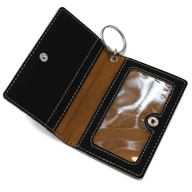 ID Keychain Wallet ID Badge Holder ID Card Holder Wallet Etsy