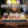 Mom Birthday Gift, Custom Wine Flight, Wife Wine Gift, Mom Wine Gift, Birthday Wine Gift for Women, Wine Birthday Gift