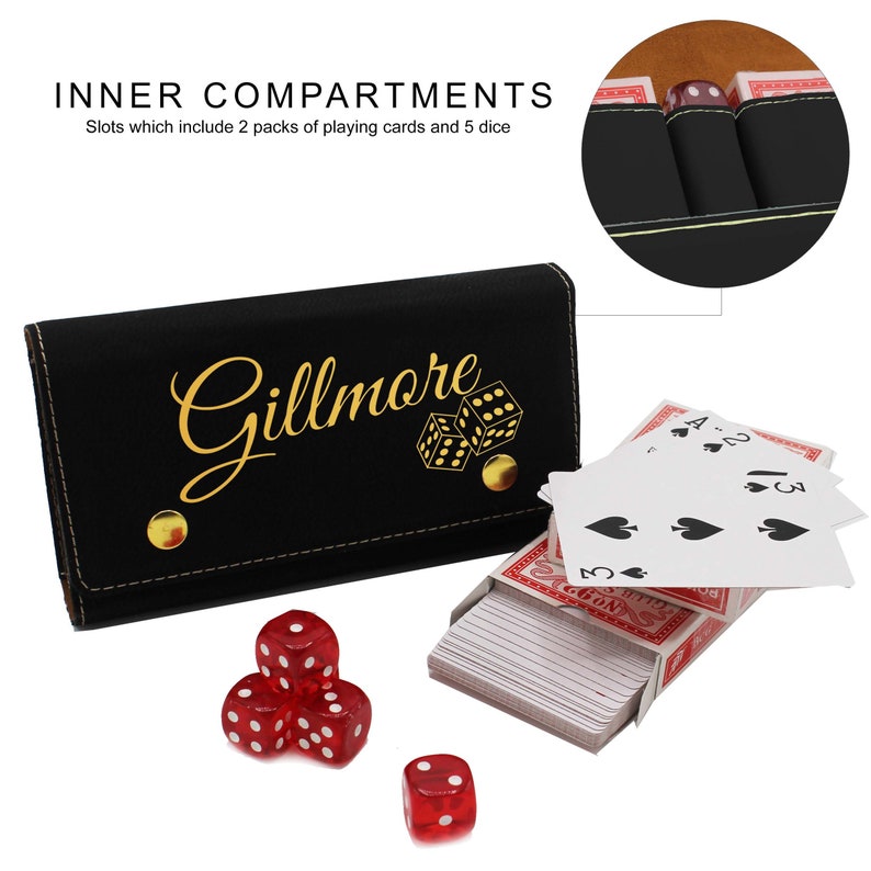 Playing Card Box Personalized Playing Card Gift Playing Etsy