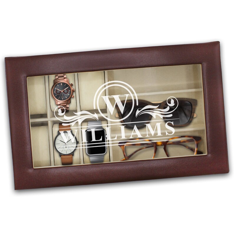 Personalized Watch and Sunglasses Box Engraved Sunglasses Etsy