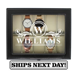 Personalized Husband Gifts - Best Boyfriend Gift for Him - Husband Gift - Dad Gift - Watch Gift for Men - Dad Gift from Daughter - Watch Box