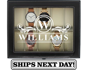 Personalized Husband Gifts - Best Boyfriend Gift for Him - Husband Gift - Dad Gift - Watch Gift for Men - Dad Gift from Daughter - Watch Box