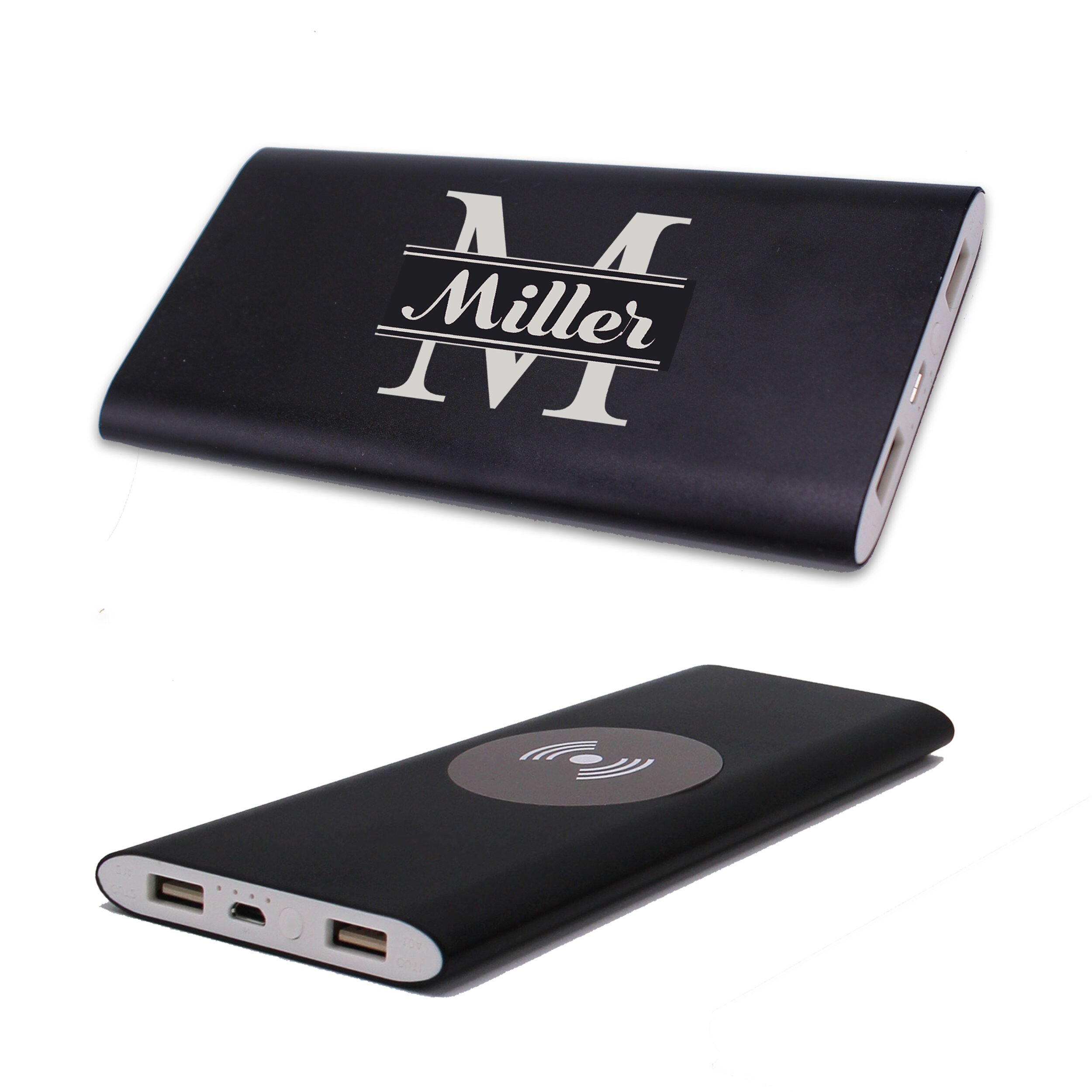 Wireless Charger Portable Charging Pad Personalized Phone Etsy