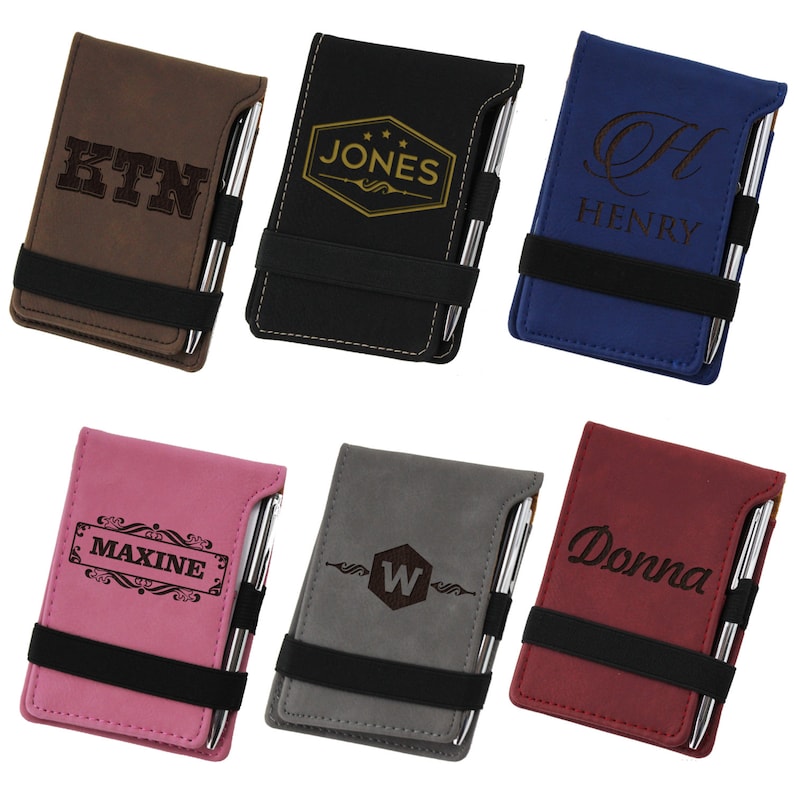 Personalized Notepad With Pen Graduation Gift Notepad Etsy