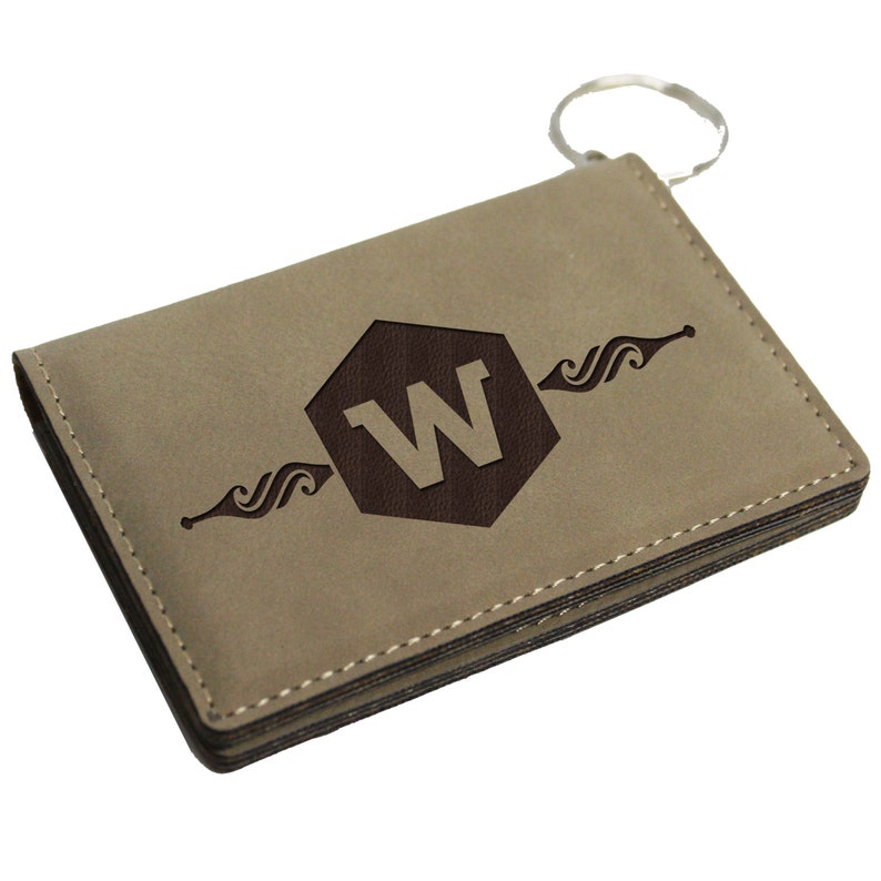 ID Keychain Wallet ID Badge Holder ID Card Holder Wallet Etsy