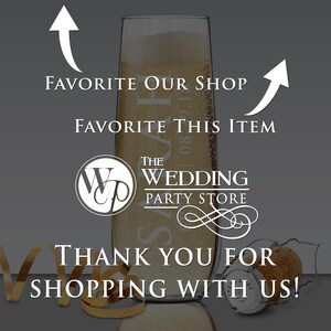 Bridesmaid Champagne Glasses - Stemless Champagne Flutes Personalized Stemless Champagne Glasses - Bride Champagne Glasses bild 8