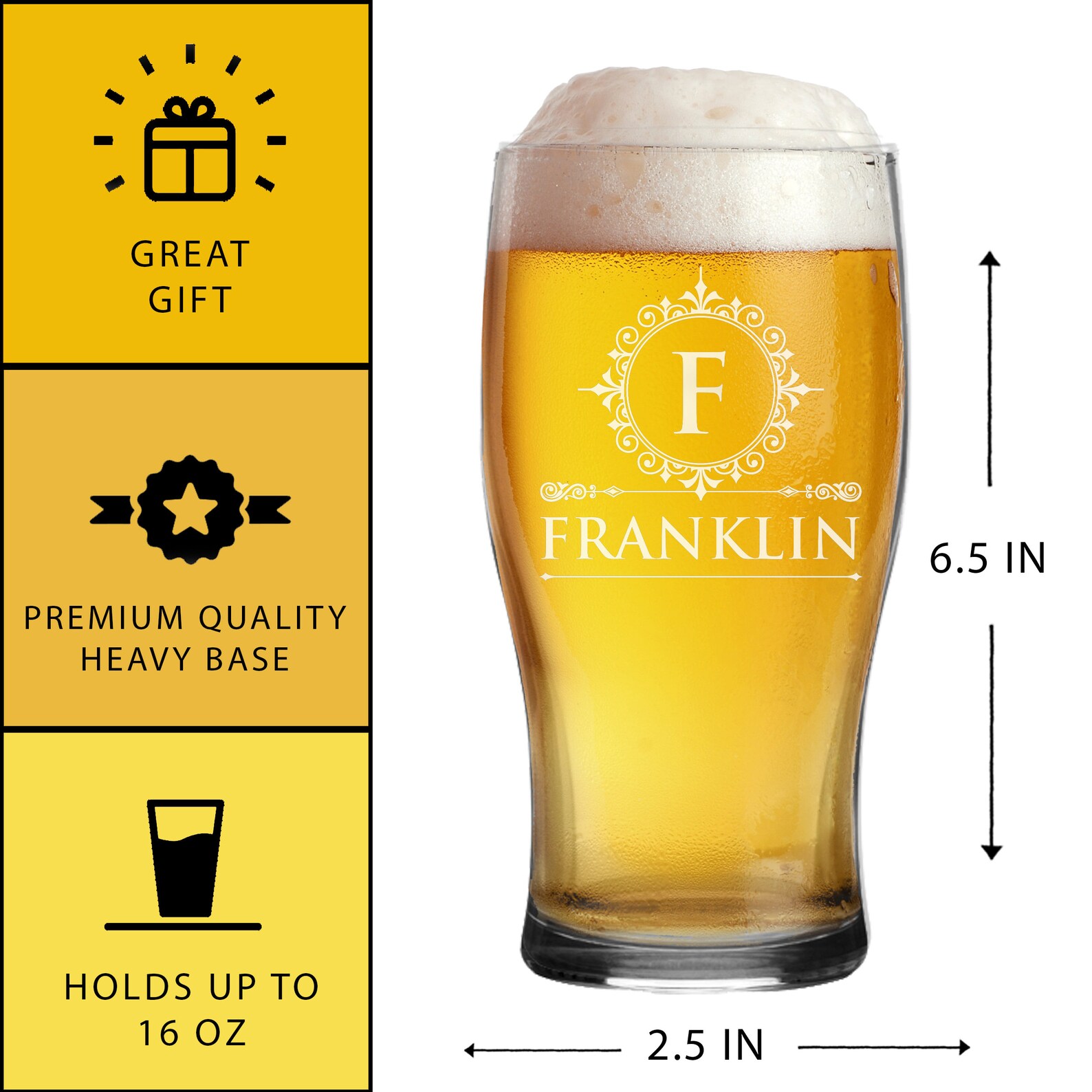 Personalized Pilsner Glasses Personalized Glasses Groomsmen Etsy