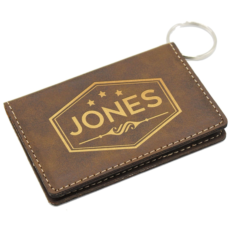 ID Keychain Wallet ID Badge Holder ID Card Holder Wallet Etsy