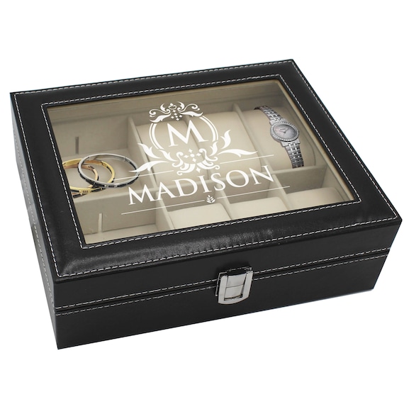 Mom Gift Custom Jewelry Box Personalized Girls Jewelry Box Engraved Jewelry Box Gift for Wife Jewelry Box for Girl Mother Gift