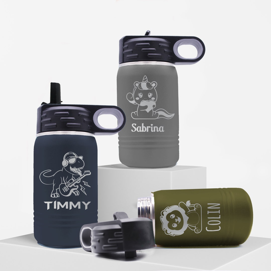Personalized Water Tumbler for Kids Boys Girls, Custom Water Tumbler ...