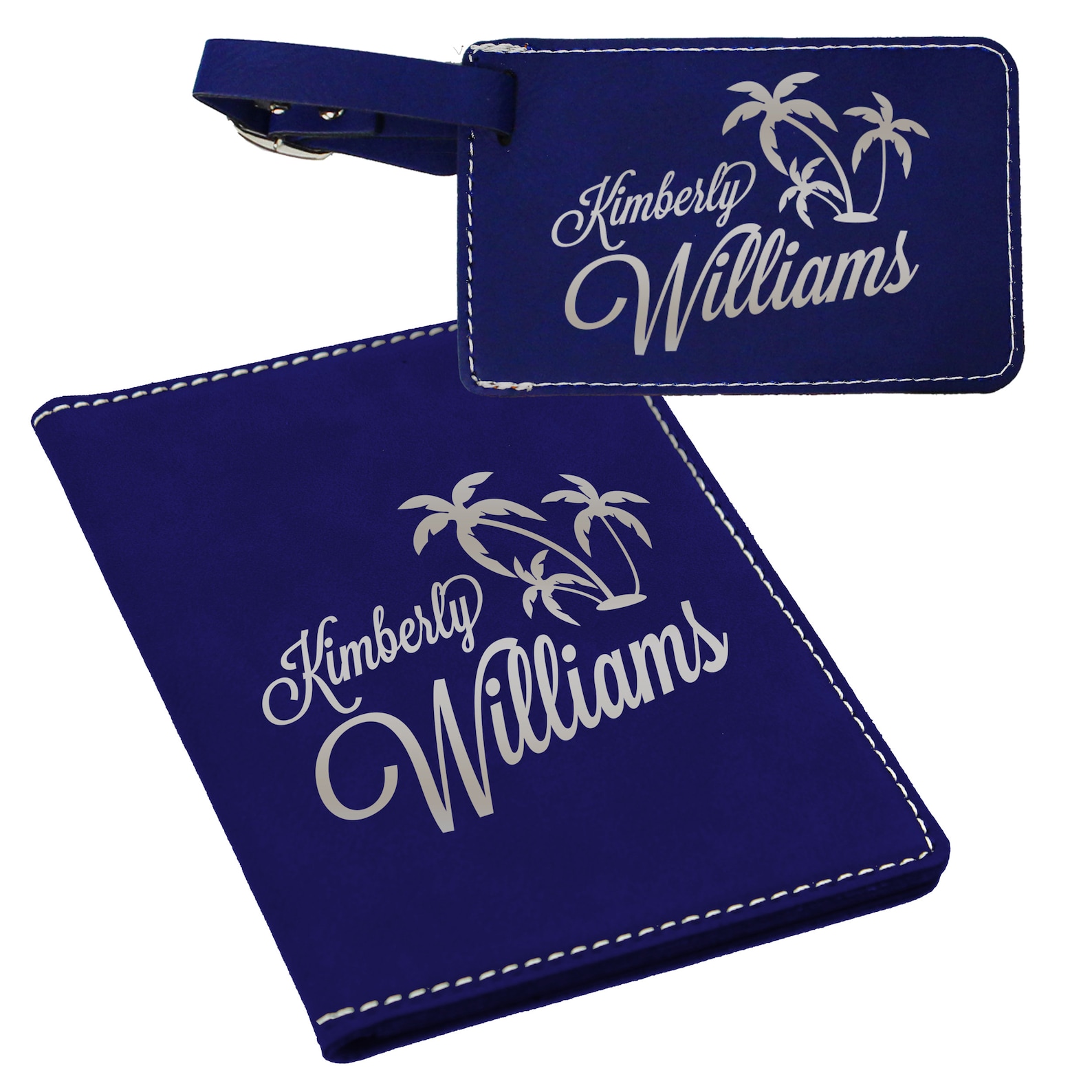 Personalized Passport Holder and Luggage Tag Set Passport Etsy