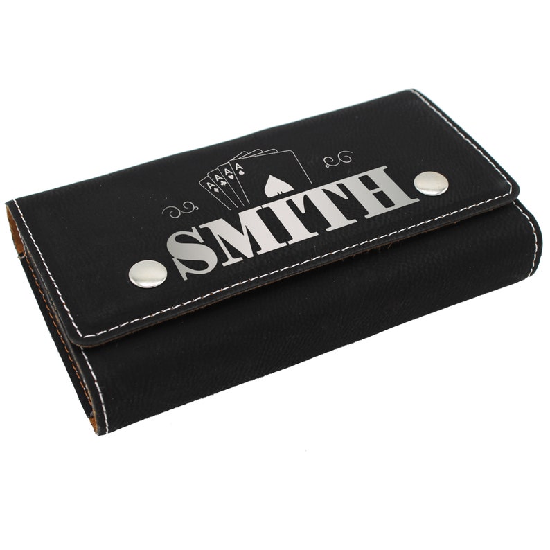 Personalized Playing Card and Dice Box Holder Custom Playing Etsy