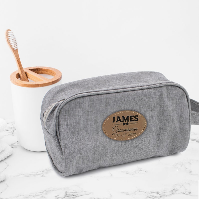 Dopp Kit Canvas Toiletry Bag for Men/ Women Custom Dopp Kit Etsy