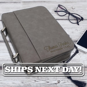 Bible Case - Personalized Bible Case - Monogrammed Bible Cover - First Communion Gift - Baptism Gift - Bible Covers for Boys - Religion Gift