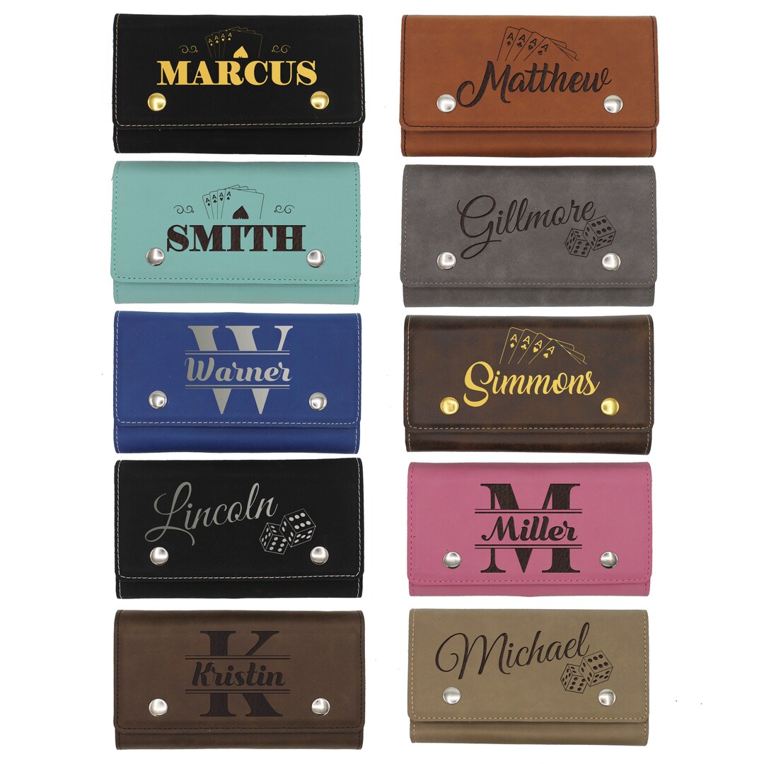 Playing Card Case Poker Gift Box Personalized Playing Card Case Custom