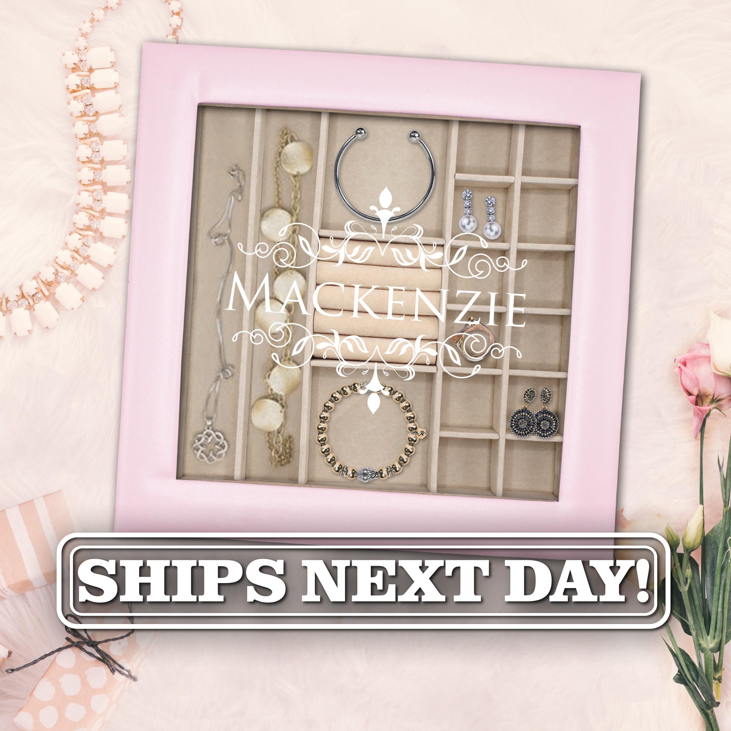 Jewelry Box Mom Birthday Gift - Custom Birthday Gift for Her - Engraved Birthday Gift Mom  - Custom Jewelry Box