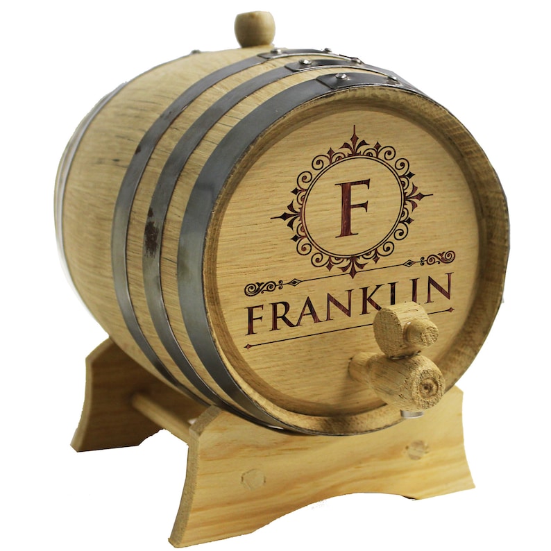 Custom Aging Barrel Mini Oak Barrel Small Whiskey Barrel Etsy