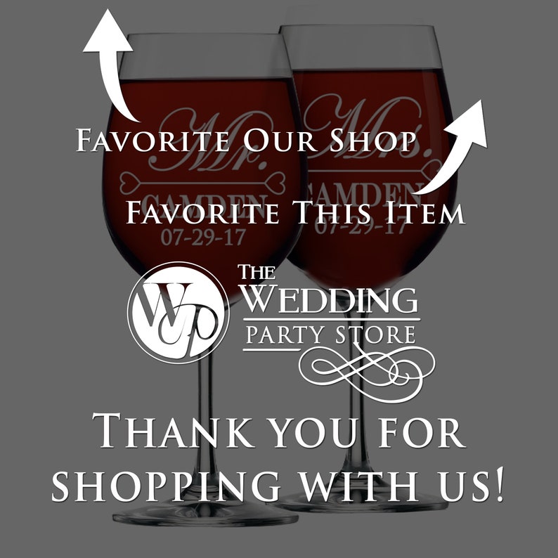 Custom Wine Glasses, Personalized Wine Glasses, Mr and Mrs Gifts, Mr and Mrs Glasses, Etched Wine Glasses, Engraved Wine Glass, Set of 2 image 7