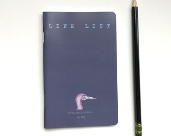 Pocket Birding Notebook - Little Blue Heron