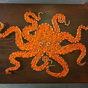 Octopus String Art - Etsy