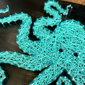 Octopus String Art - Etsy