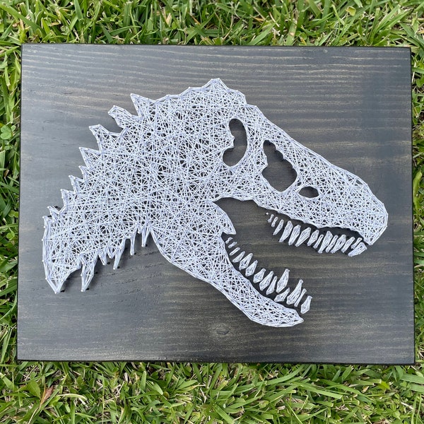Dinosaur String Art Etsy Canada