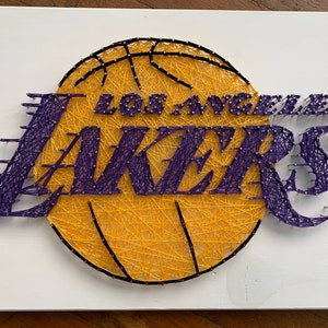 LA Lakers String Art