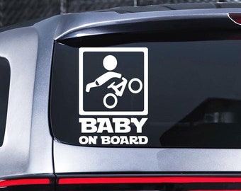 Baby on Board car decal Sticker Superman sticker cute SuperBaby Multi 7.75/"W