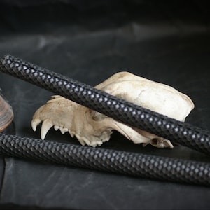 Black spell candles, witchcraft candle, 100% pure & natural beeswax, rolled candle, rituals ceremony tools